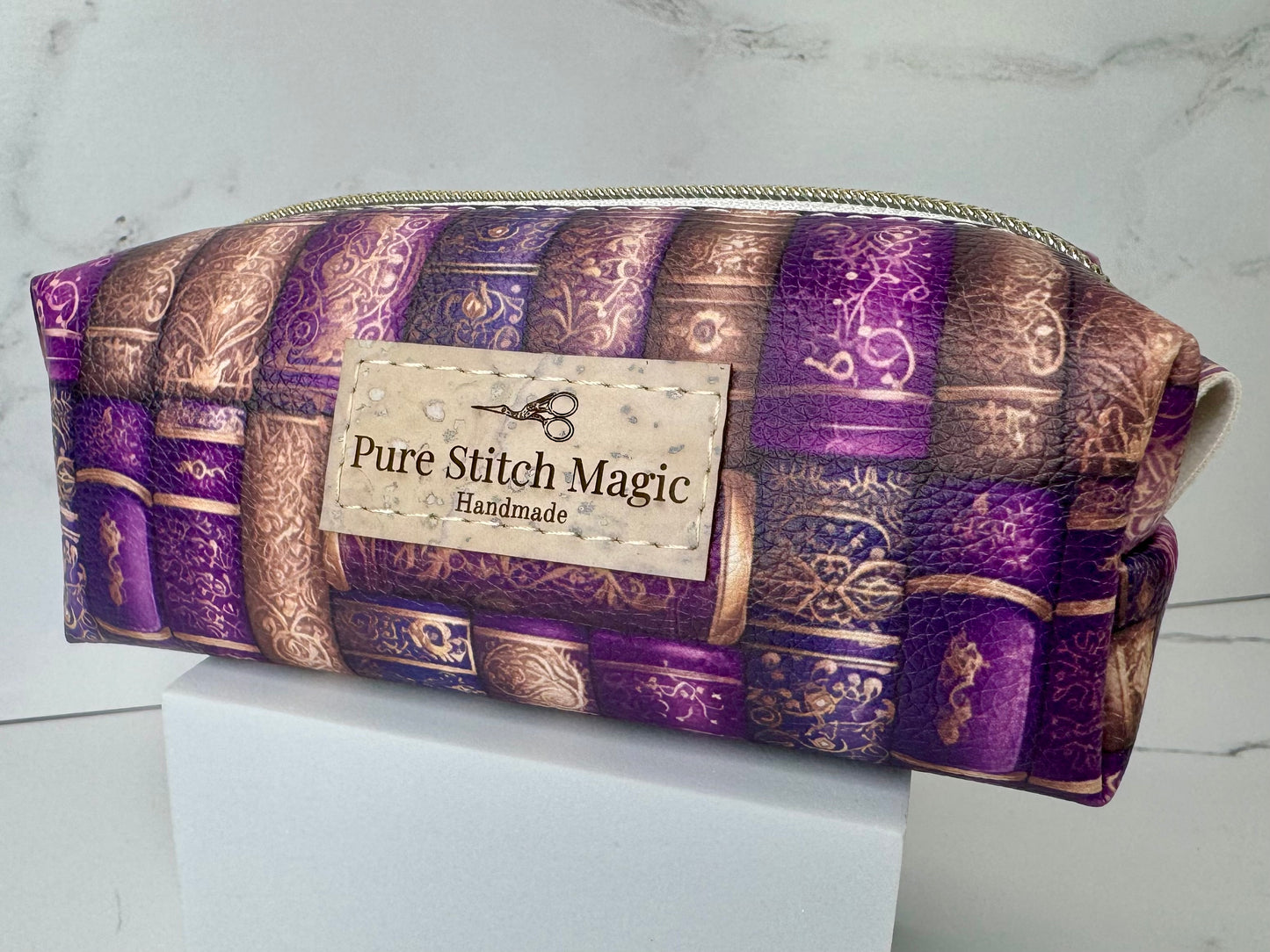 Purple Books Classic Literature Boxy Bag