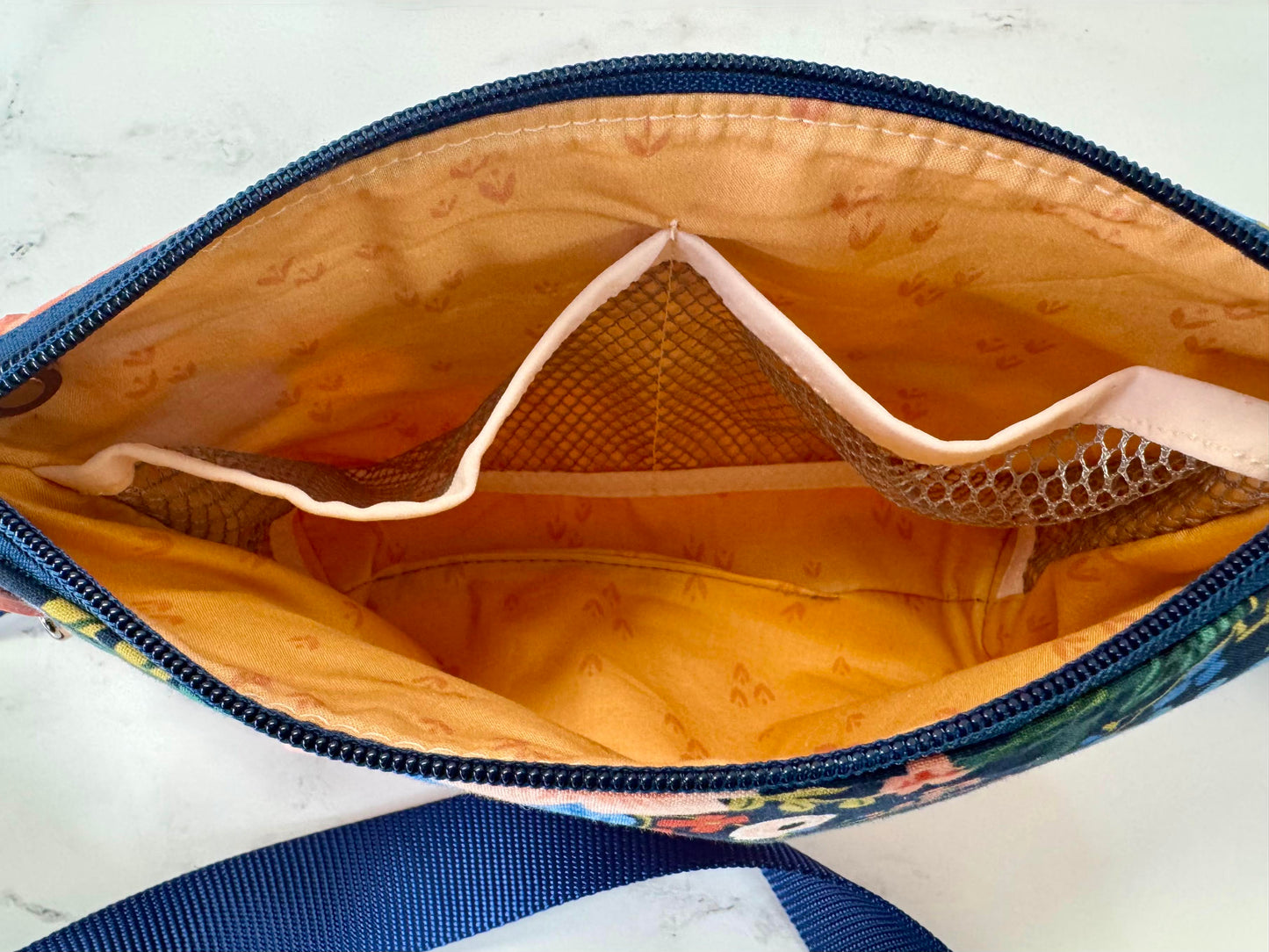 Willow Crossbody - Navy Wildwood