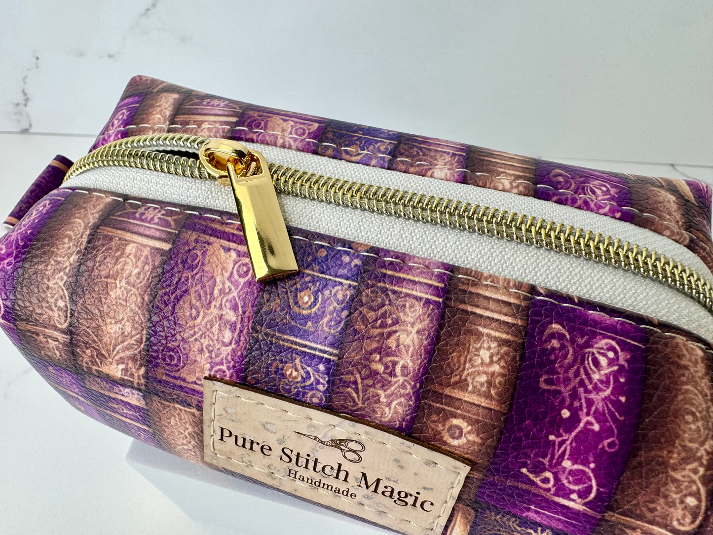 Purple Books Classic Literature Boxy Bag