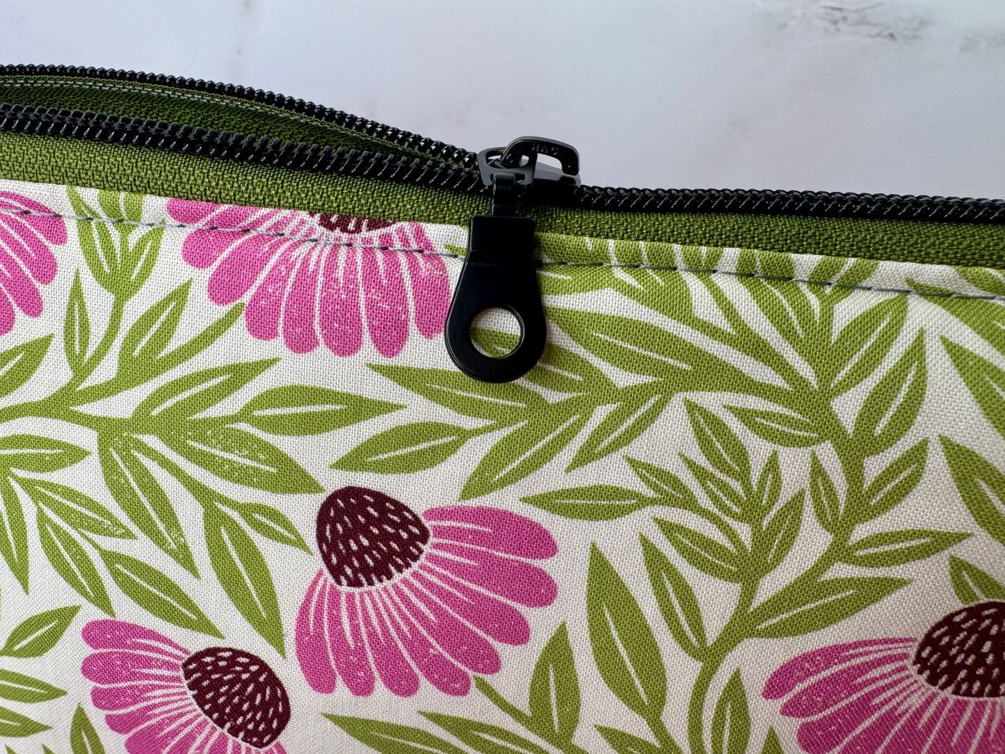 Willow Crossbody - Pink Coneflowers