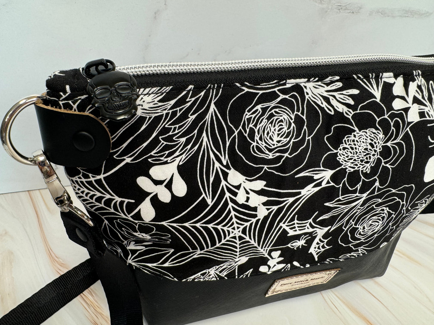 Haunted Garden at Midnight Crossbody Bag