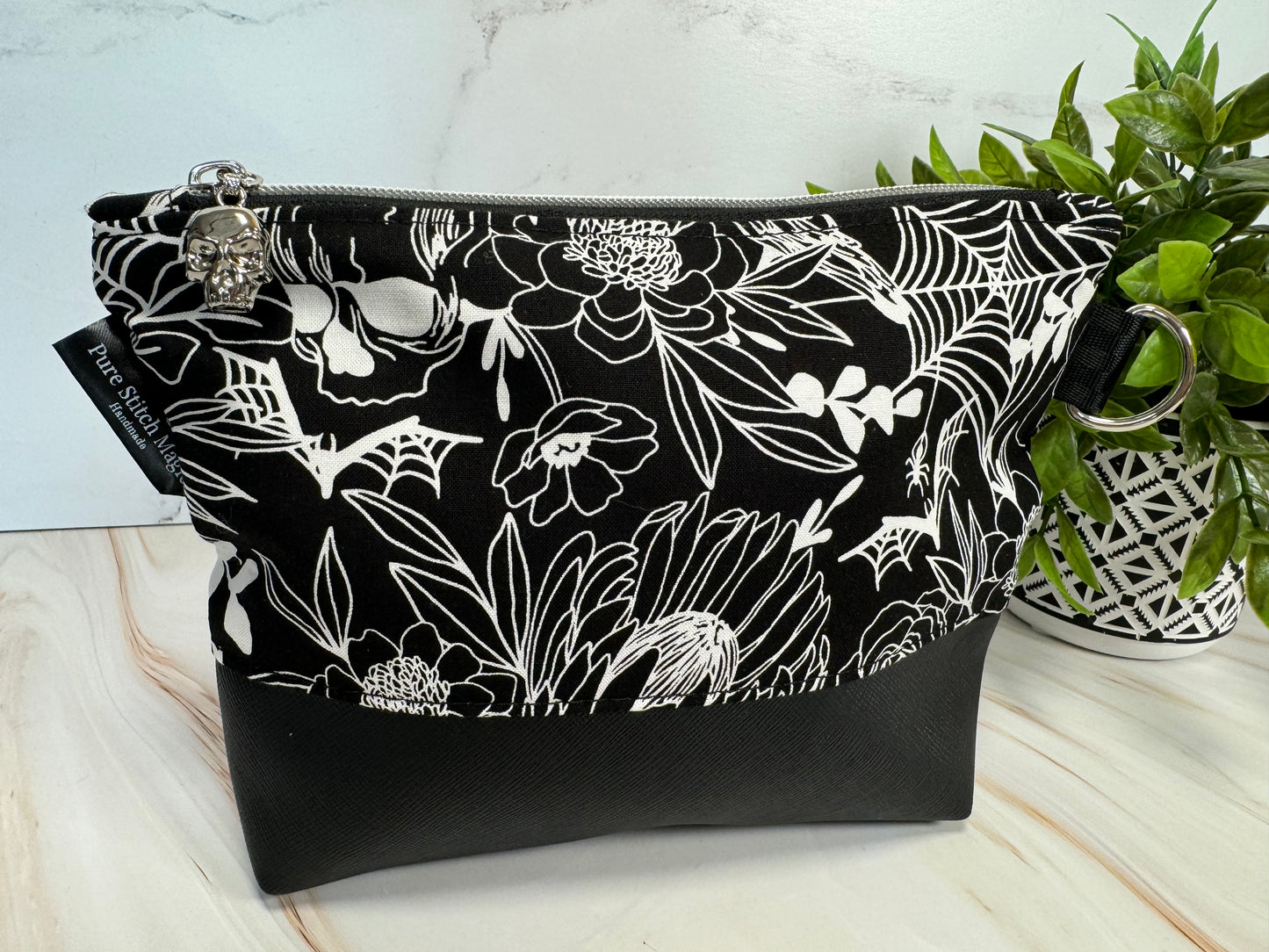 Haunted Garden at Midnight Zipper Bag