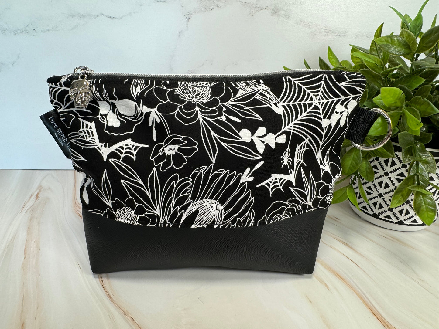 Haunted Garden at Midnight Zipper Bag