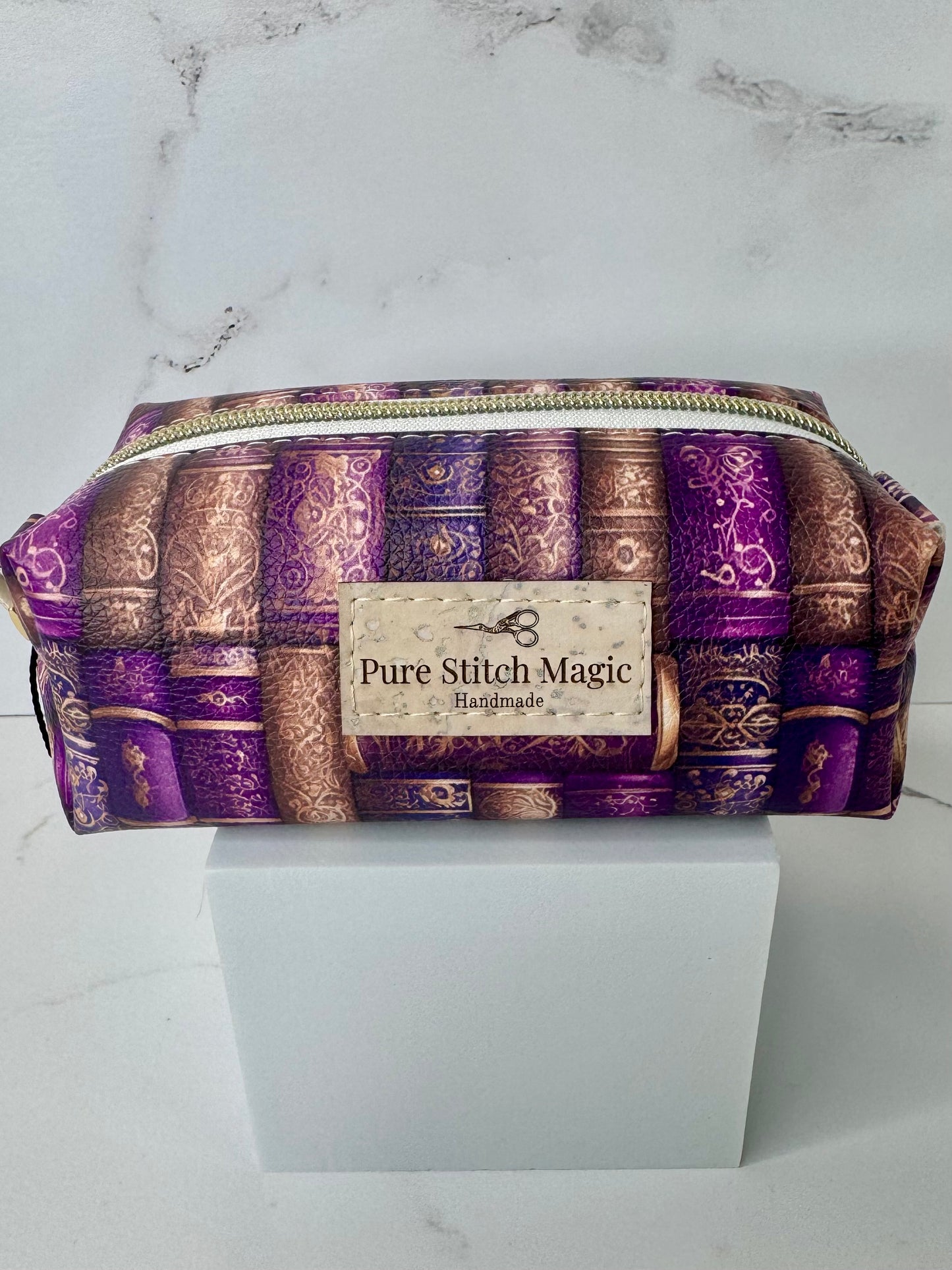 Purple Books Classic Literature Boxy Bag