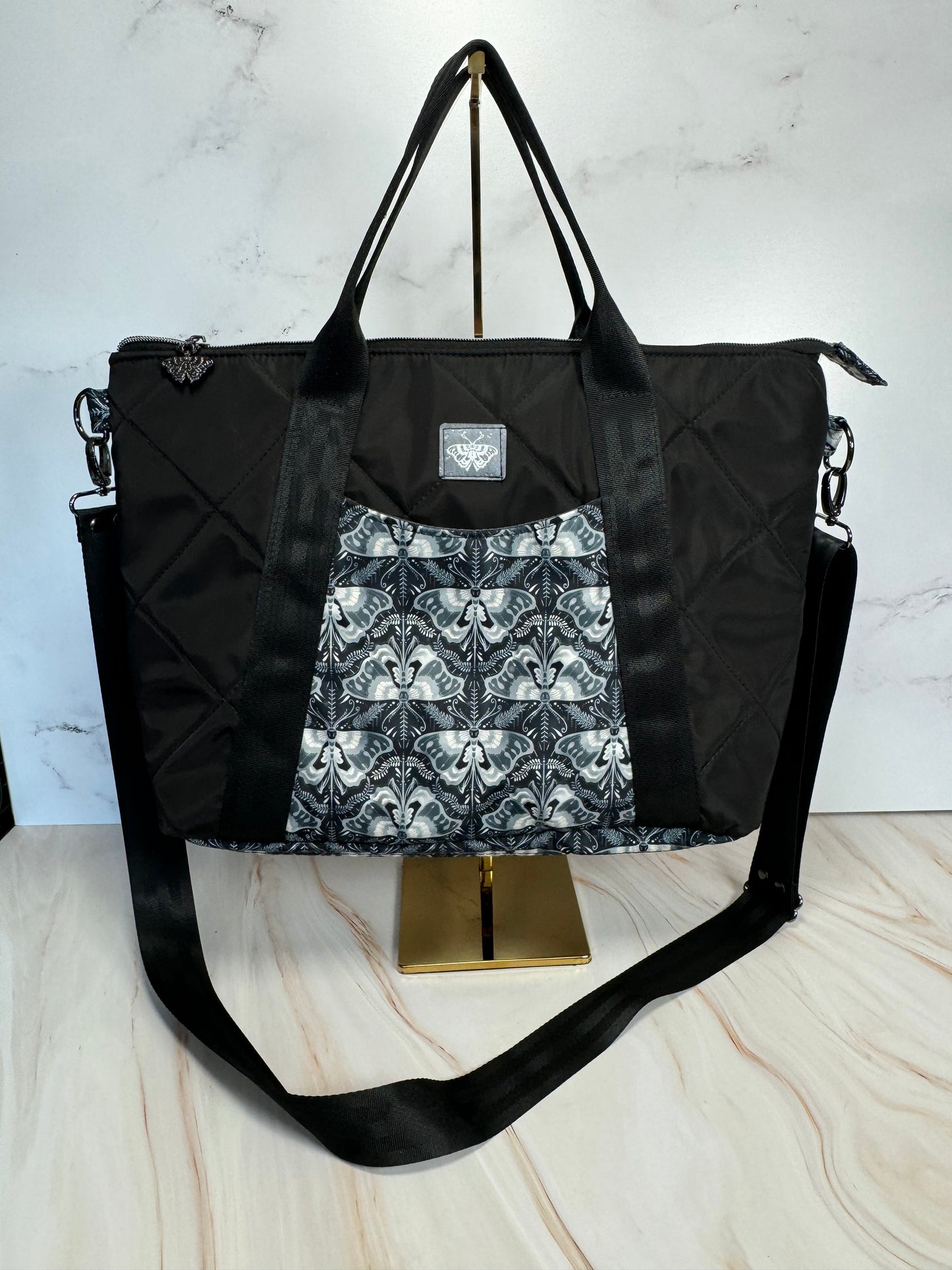 Monochrome Moths Oxbow Tote