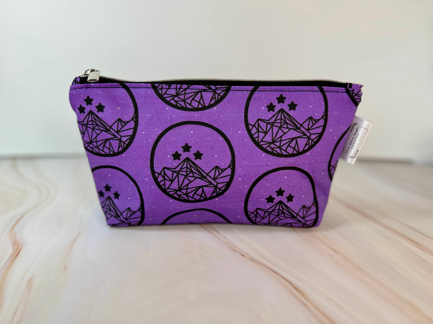 Night Court Zipper Bag in Purple