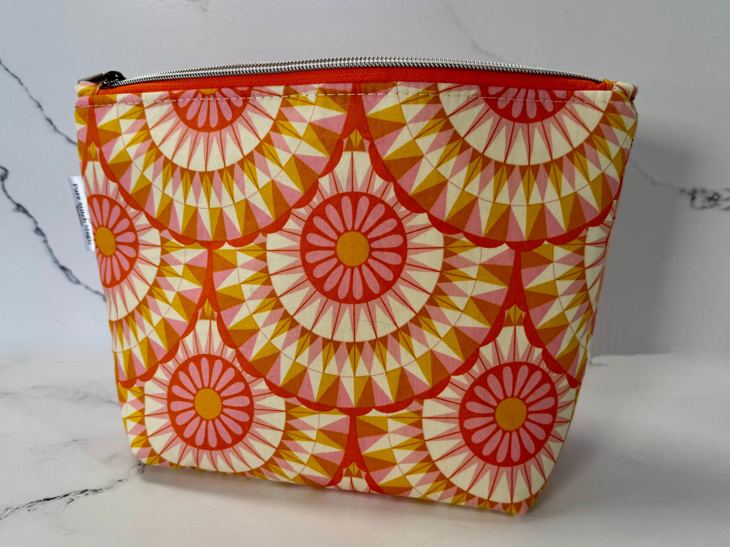 Willow Pouch - Carousel Daydream Makeup Bag | Large | Non-Contrast