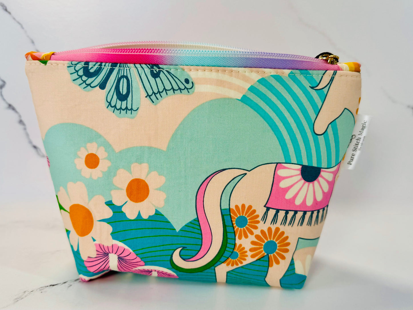Willow Pouch - The Enchanted Meadow Makeup Bag| Medium | Non-Contrast
