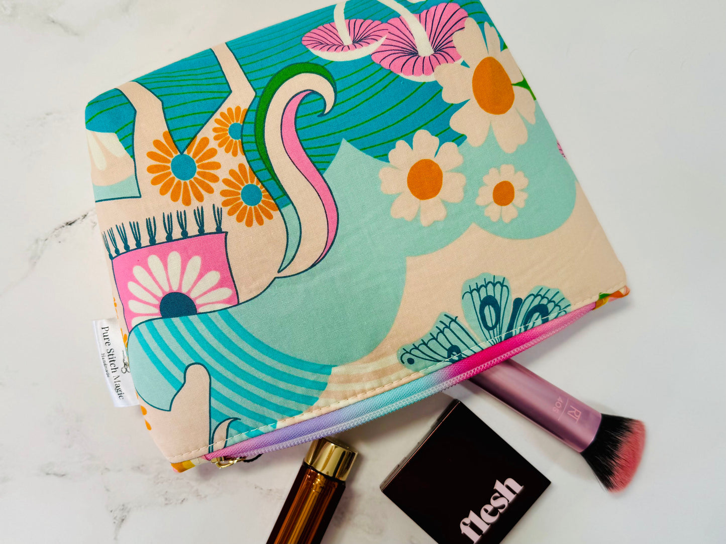 Willow Pouch - The Enchanted Meadow Makeup Bag| Medium | Non-Contrast