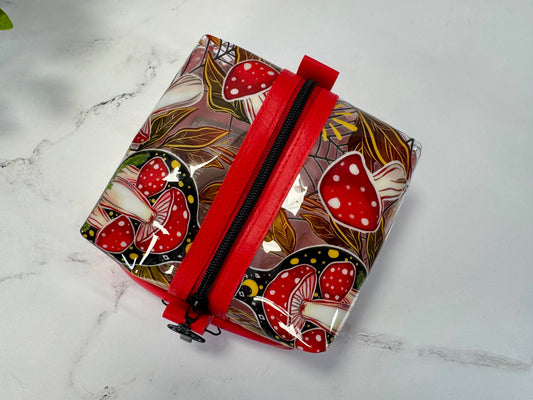 Magical Mushrooms Small Square Boxy Bag