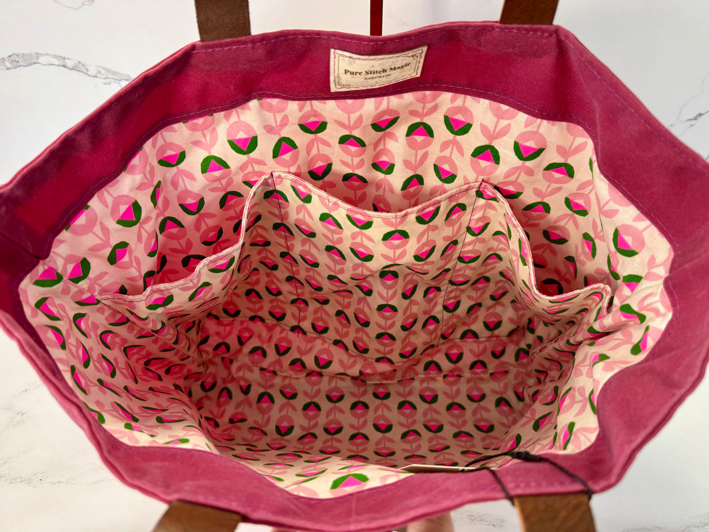 Pepin Waxed Canvas Tote Bag- Sample Bag