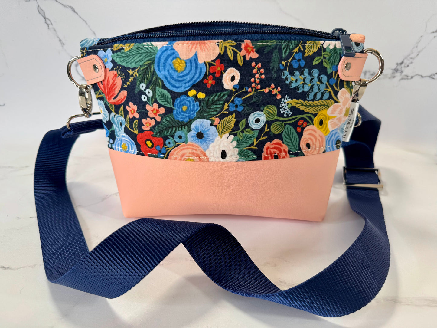 Willow Crossbody - Navy Wildwood