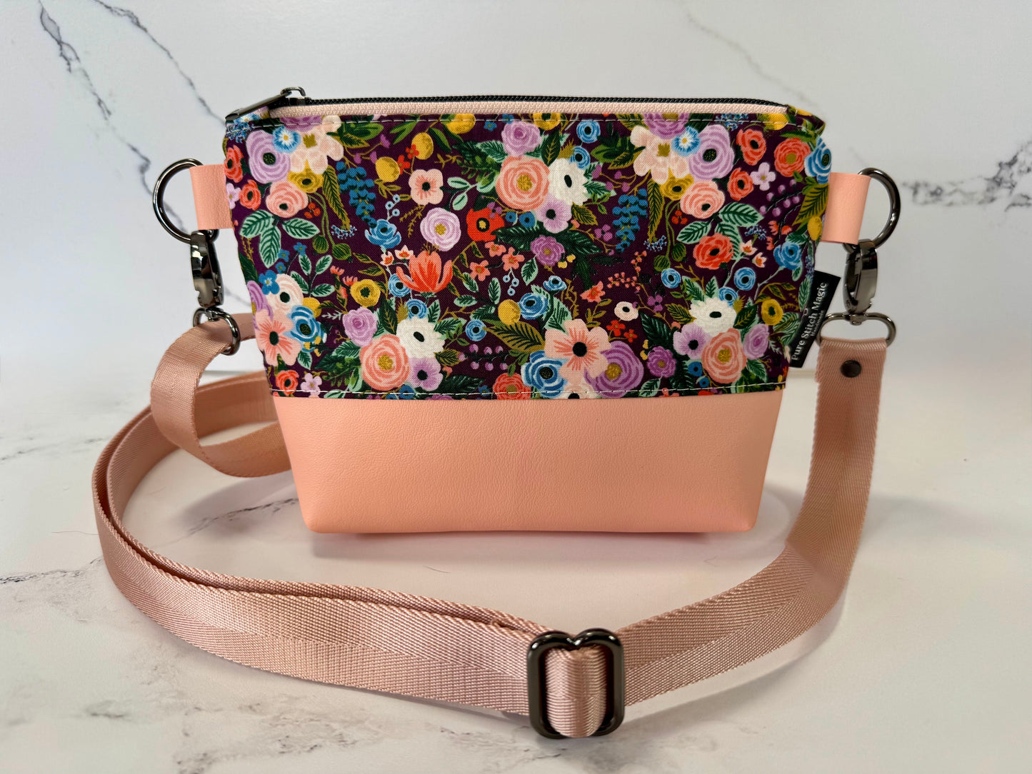 Willow Crossbody - Purple Garden Party