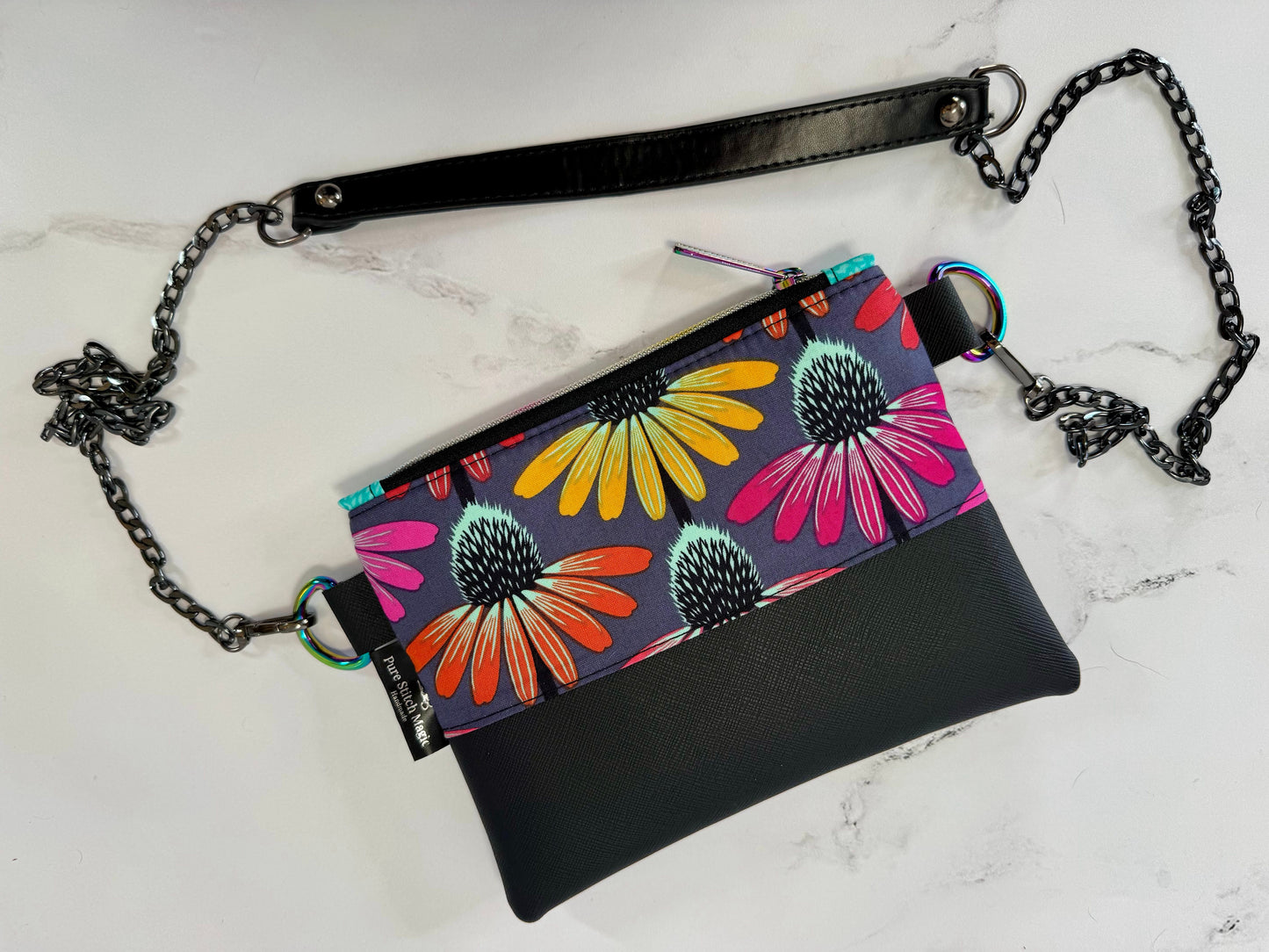 Willow Slim Crossbody - Grey Coneflower