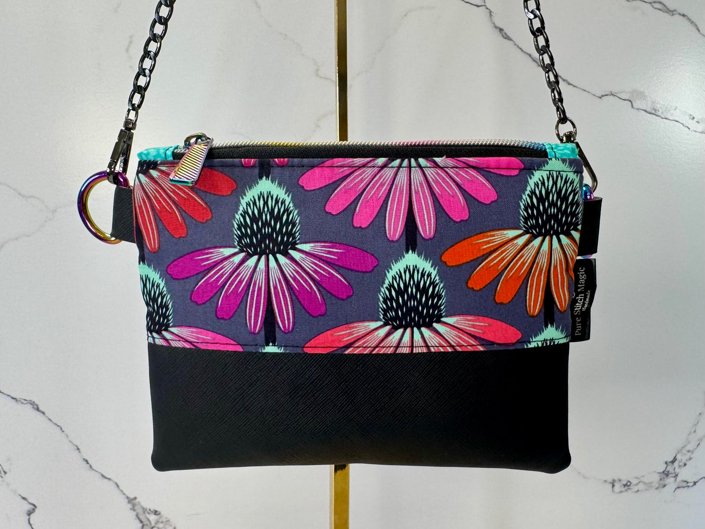 Willow Slim Crossbody - Grey Coneflower