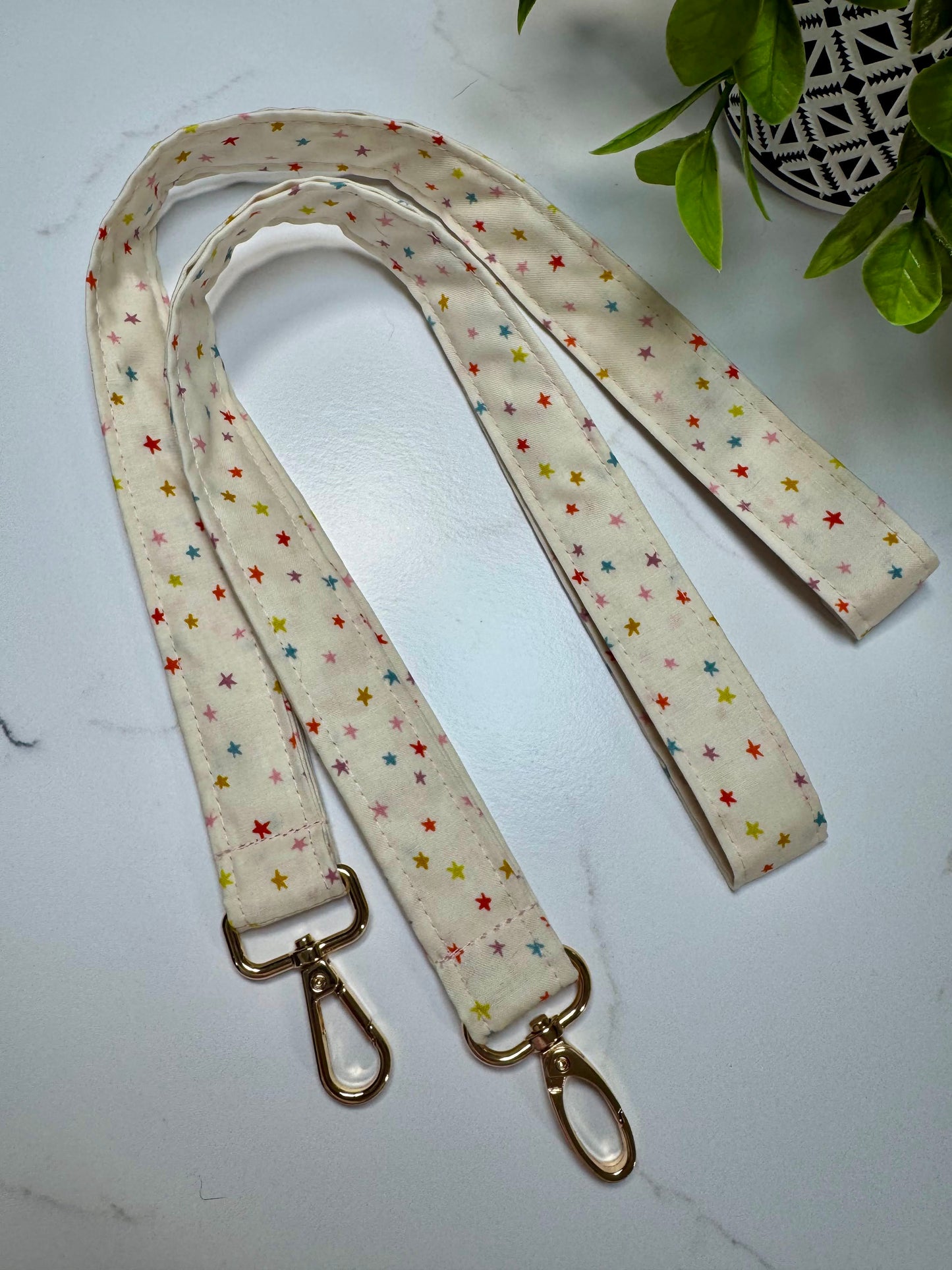 Rainbow Stars Lanyard